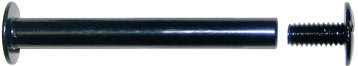 3-1/2" Aluminun Screw Posts in Black <span style="color: #d9821b; font-weight: bold;">(20 Sets)</span>