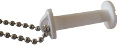 1" Loop Head Plastic Screw Posts <span style="color: #177ddd; font-weight: bold;">(100 Sets)</span>