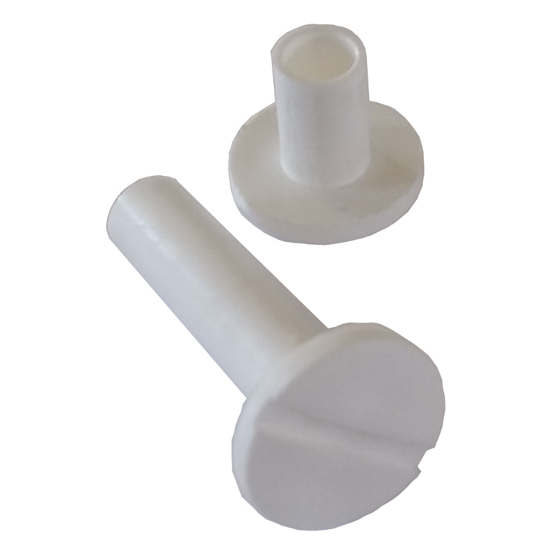 1/2" Loop Head Plastic Screw Posts <span style="color: #177ddd; font-weight: bold;">(100 Sets)</span>