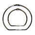 8" Screw Lock Rings<span style="color: #177ddd; font-weight: bold;">(10 Rings)</span>