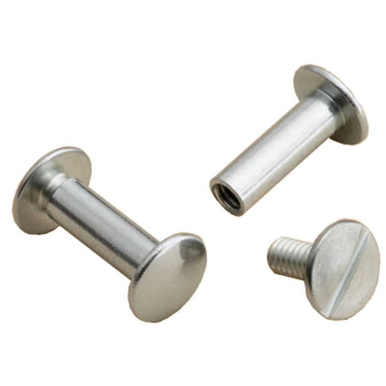 2" Standard Steel Screw Posts <span style="color: #177ddd; font-weight: bold;">(100 Sets)</span>