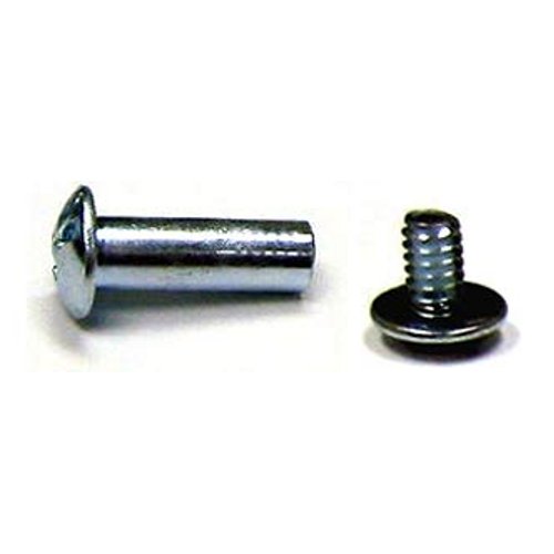 3/4" Round Head Heavy Duty Steel Screw Posts <span style="color: #177ddd; font-weight: bold;">(100 Sets)</span>